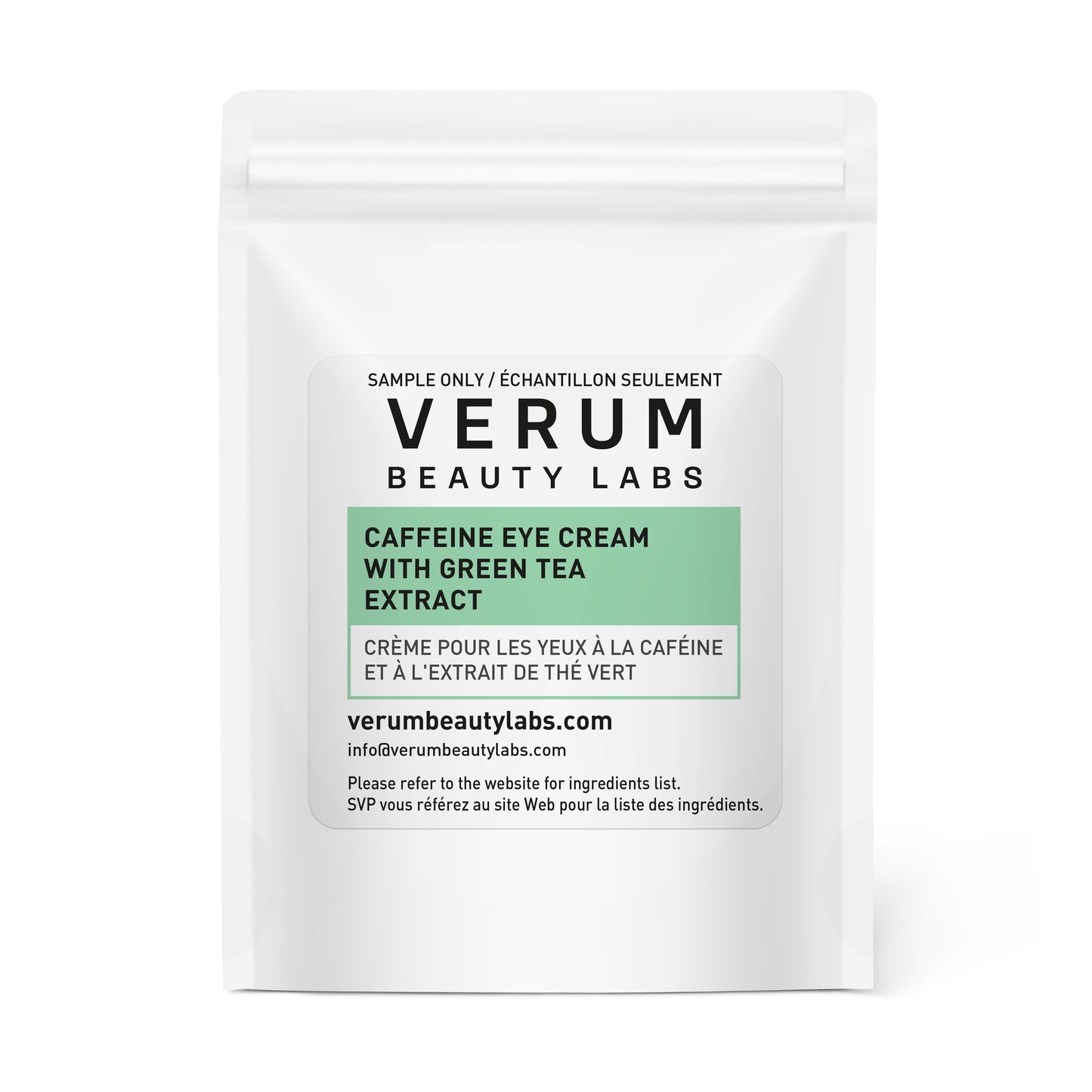 Caffeine Eye Cream with Green Tea extract